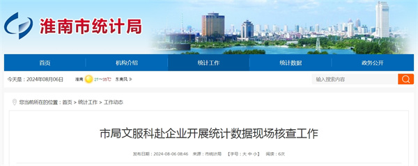 局文服科赴企業(yè)開展統(tǒng)計(jì)數(shù)據(jù)現(xiàn)場(chǎng)核查工作.jpg