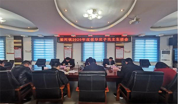 淮南：區(qū)委常委、組織部長洪濤參加指導架河鎮(zhèn)黨委民主生活會
