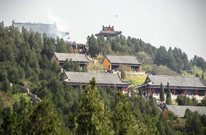 淮南壽縣四頂山廟會(huì)， 香火鼎盛祈福勝地！