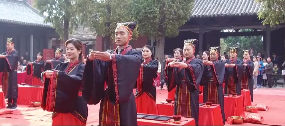 2019壽縣首屆青年漢式集體婚禮！